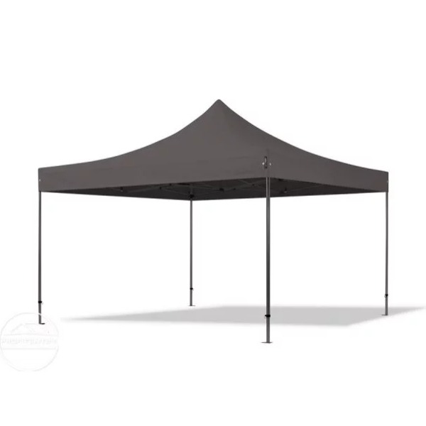 Partytent Easy Up 4x4m donkergrijs