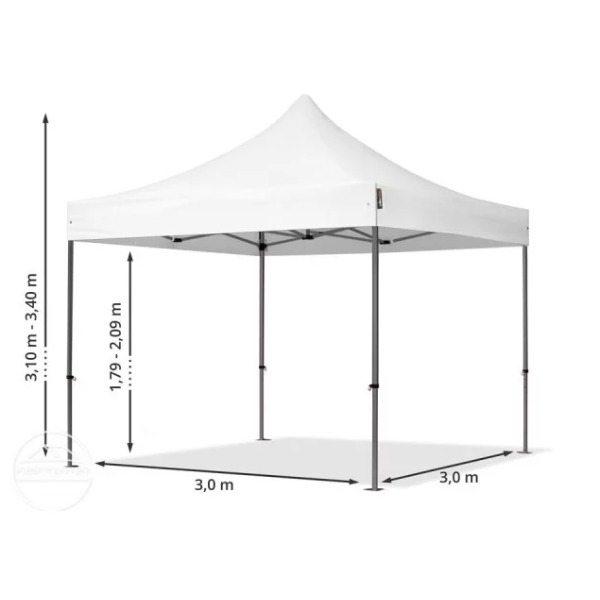 Easy-up Partytent 3x3
