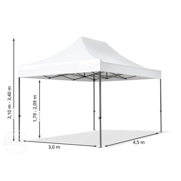 Easy-up Partytent 3x4,5
