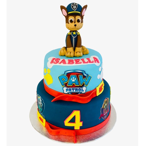 Paw Patrol verjaardagstaart deluxe