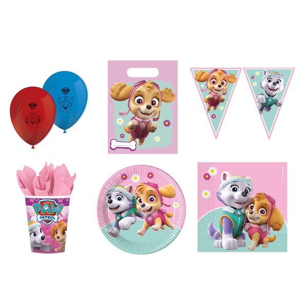 Paw Patrol Topfeest uitbreiding set roze