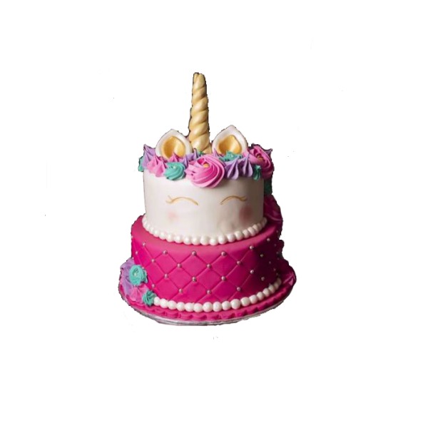 Unicorn verjaardagstaart deluxe